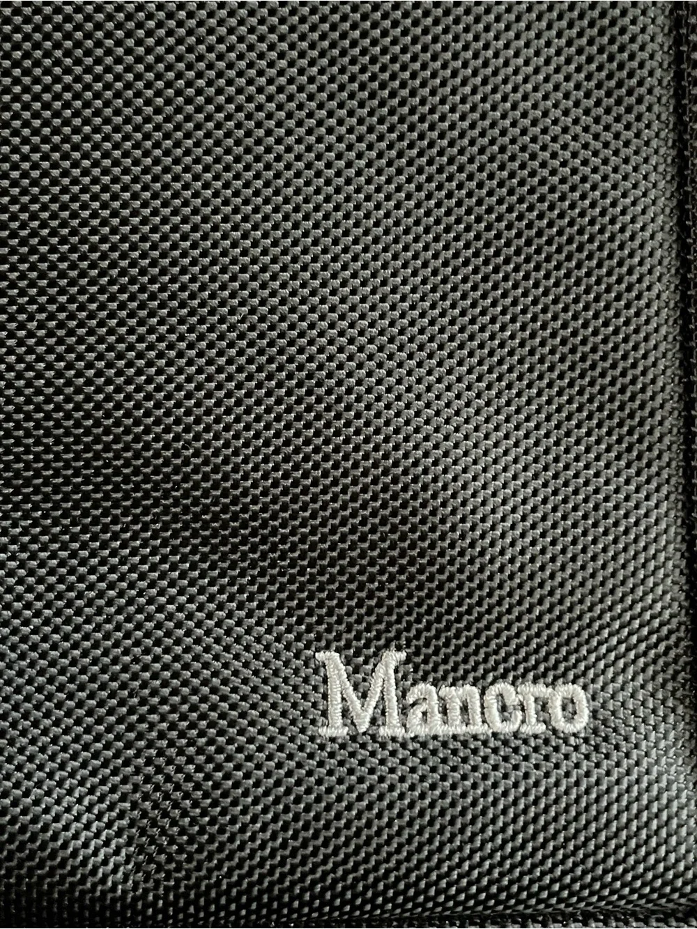 Mancro Black Laptop Briefcase Messenger Bag Multi Compartment